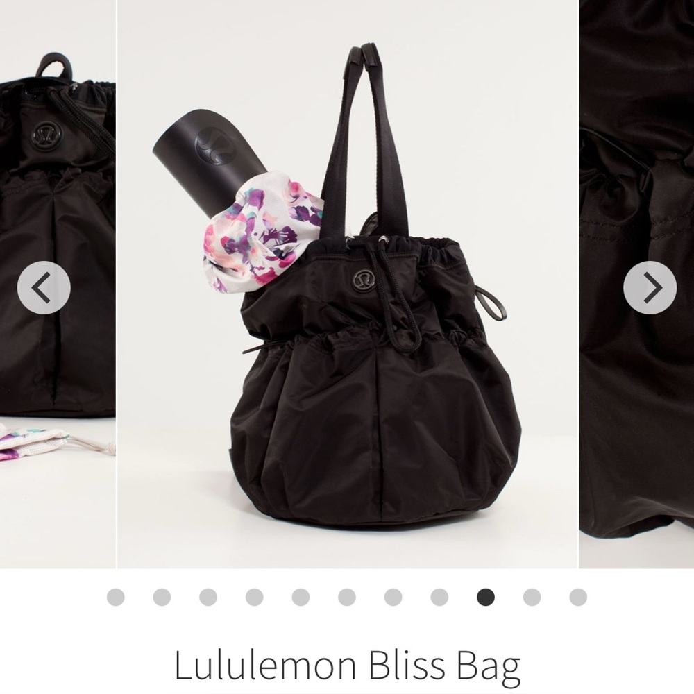 Lululemon Bliss Bag-Black/Blurred Blossom